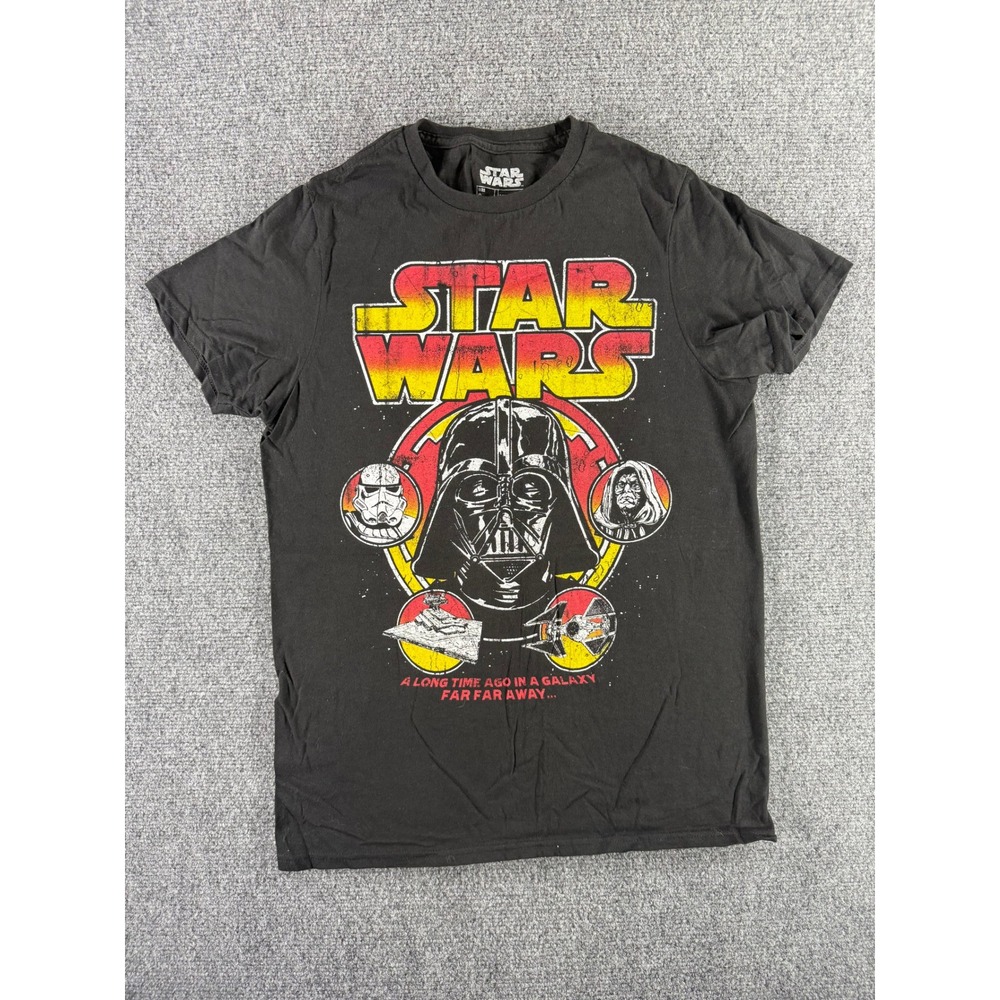 Star Wars Fifth Sun Darth Vader T-Shirt Mens Small Black Short Sleeve Tee